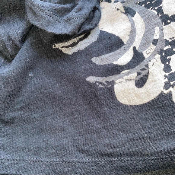 Style & Co. Jeans Studded Embellished Floral Print Top Y2K Size Petite Large - Picture 7 of 9